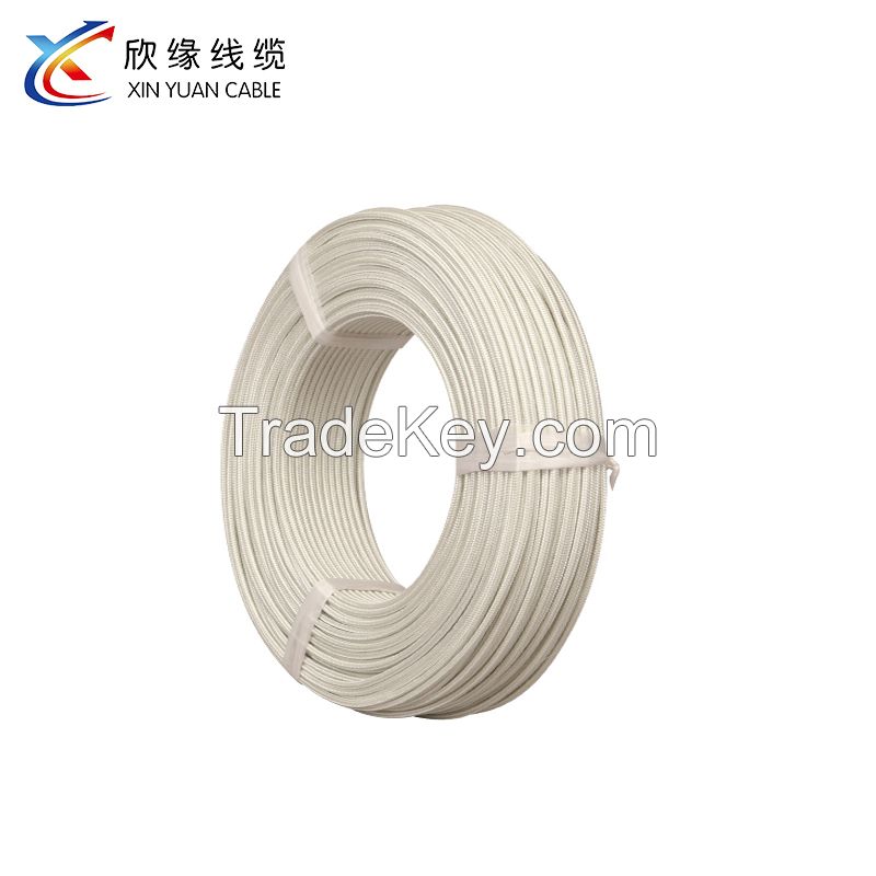 0.5- 25 Square Mica Wire Glass Fiber Braid Mica Tape Wrap Silicon Resin GN500 Fire-resistant Wire 500C CE