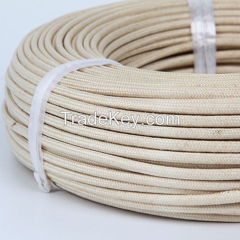 0.5- 25 Square Mica Wire Glass Fiber Braid Mica Tape Wrap Silicon Resin GN500 Fire-resistant Wire 500C CE