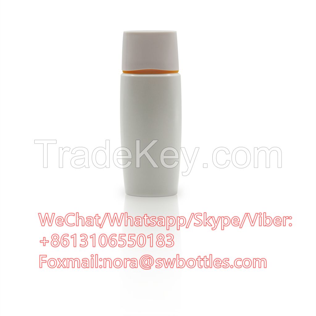 Sunscreen bottle skin care BB cream moisturizer packaging plastic extrusion bottle 50ml