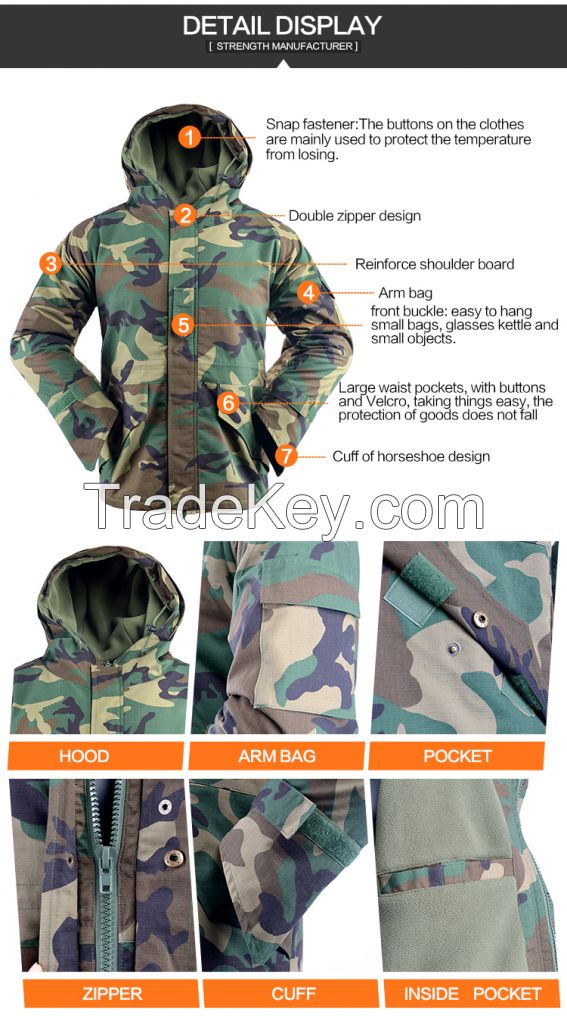 Outdoor Waterproof Breathable G8 Military Tactical Jacket