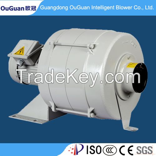 0.75kw Medium Pressure Aluminium Vacuum Big Air Volume Industrial Blower