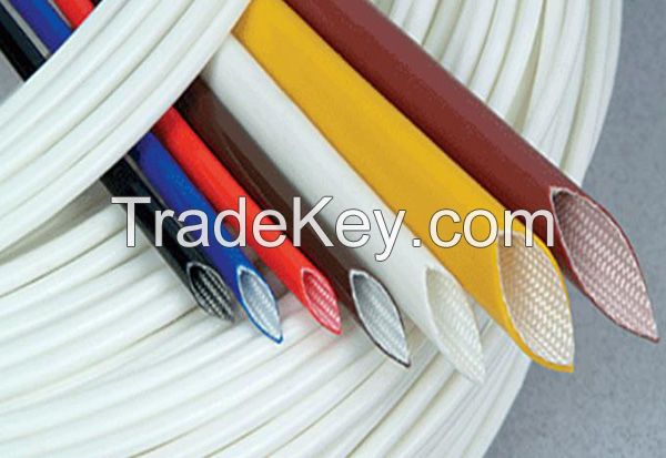 Glass fiber heat shrinkable tube