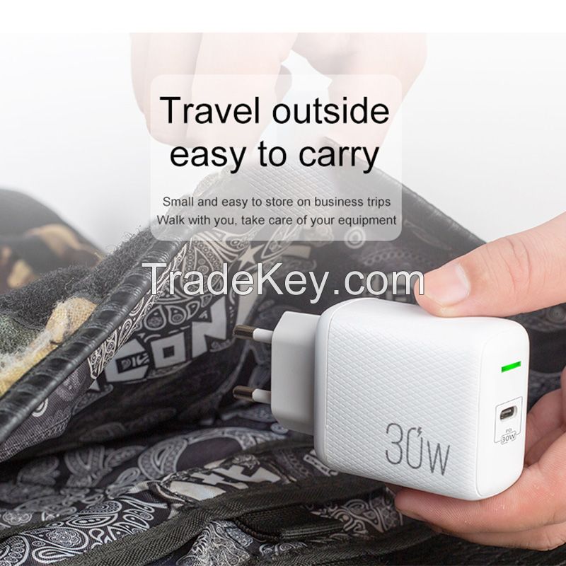 wholesale cell phone china suppliers for iphone chargers PD Charger 30W Type C Fast mi Phone PD Charger