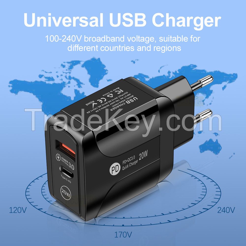 20 w wall charger manufacturer PD Charger 20W USB Type C Charger