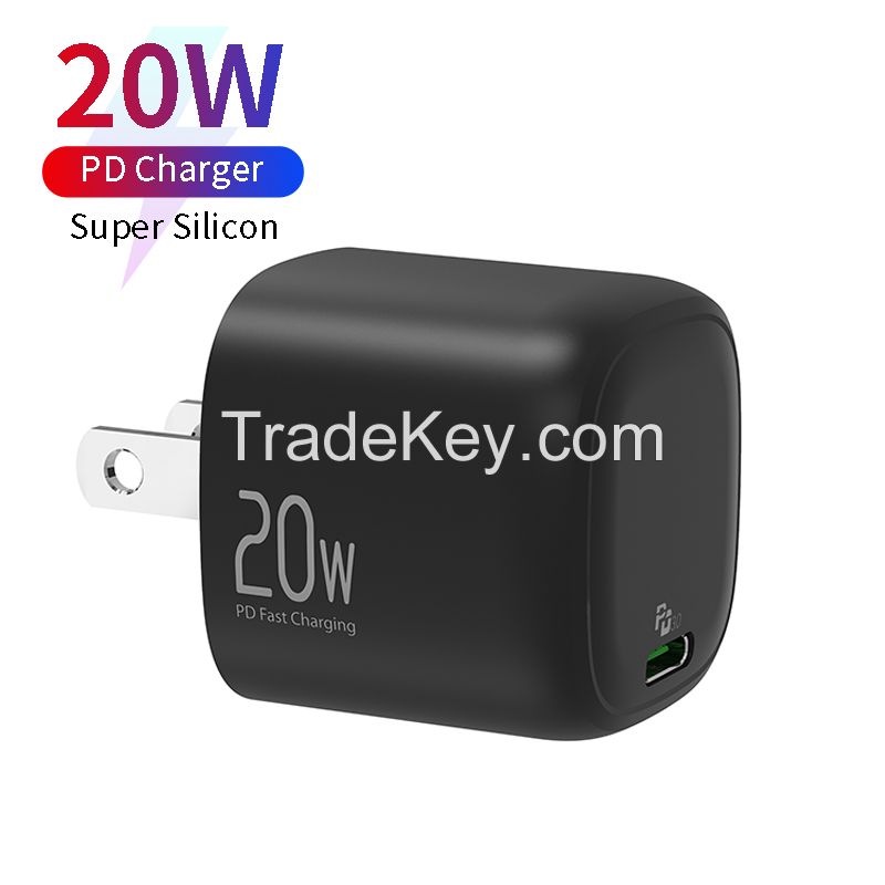 20w usb-c power adapter Charger Type C Fast Charging Quick 20W US UK EU Plug Charger