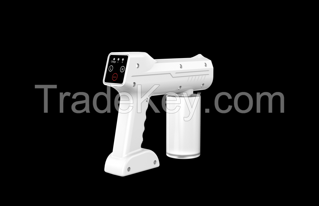 New Updated Cordless Spray Gun Handheld Wireless Blu Ray Nano Atomizing Spray Gun Disinfection Sprayer With Touch Screen Switch