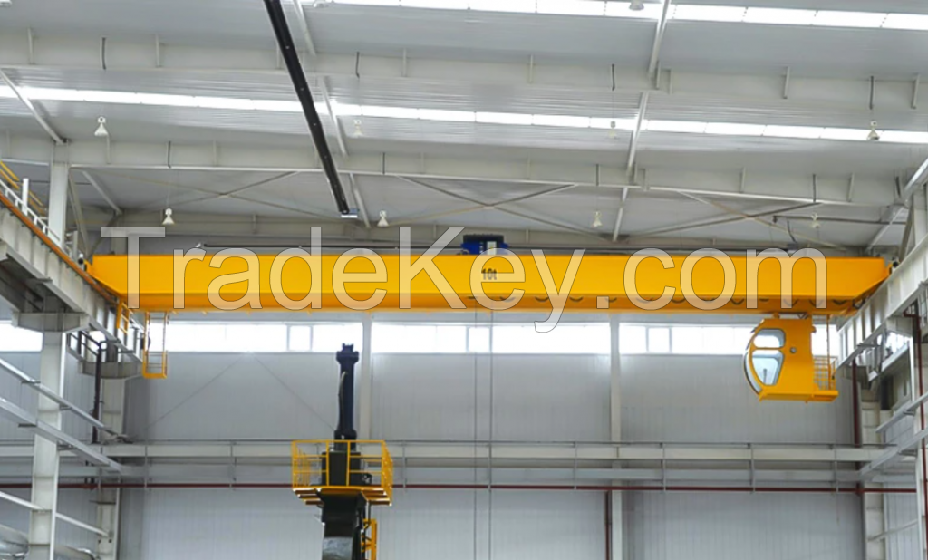 Double-Rail Hoist Crane Double Girder Overhead Traveling Bridge Crane