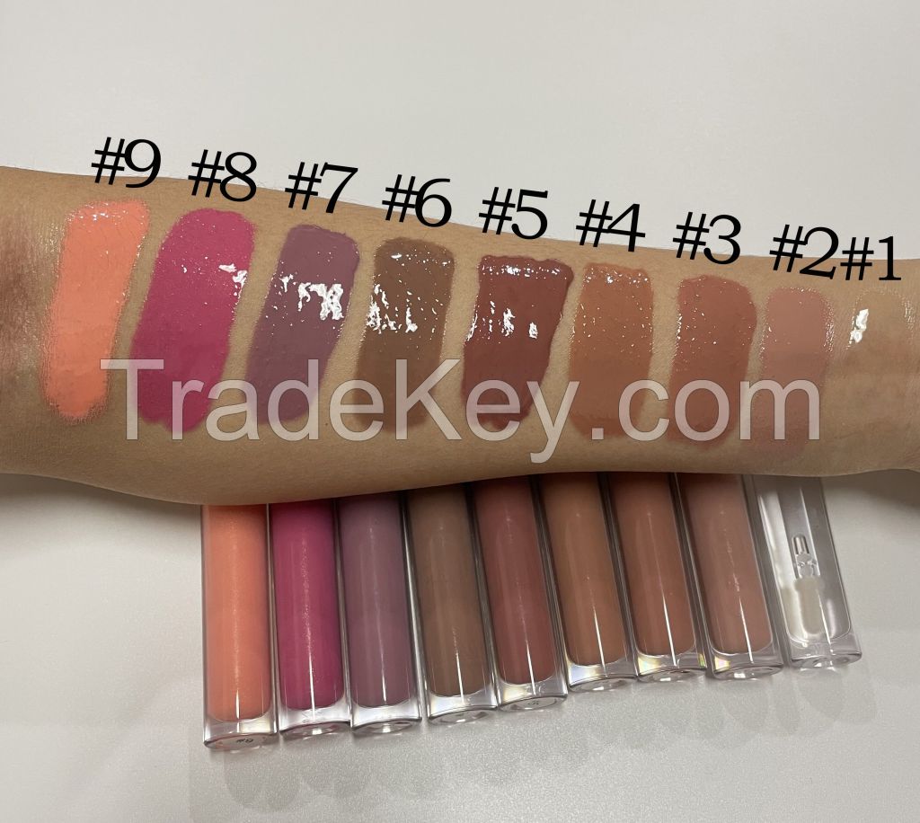 OEM private label new tube big brush moisture lip gloss