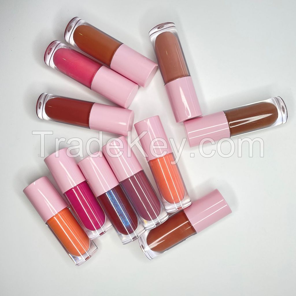 OEM private label new tube big brush moisture lip gloss