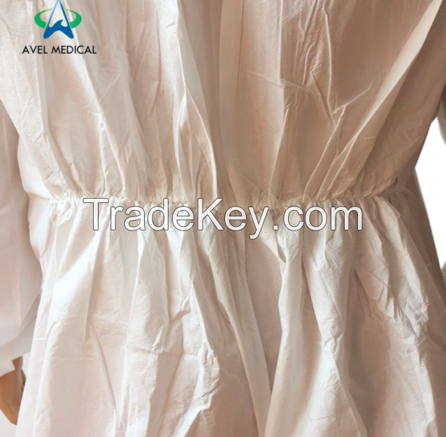 Splash Proof and Dustproof protective Coverall Suit Isolation gown