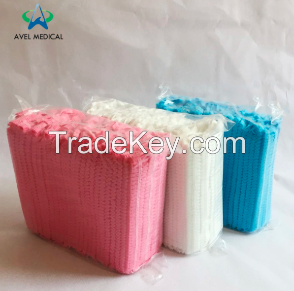 Disposable Non-Woven Cap Work Dustproof Anti-Dandruff Strip Caps