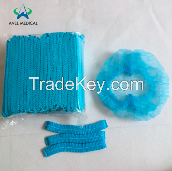 Disposable Non-Woven Cap Work Dustproof Anti-Dandruff Strip Caps