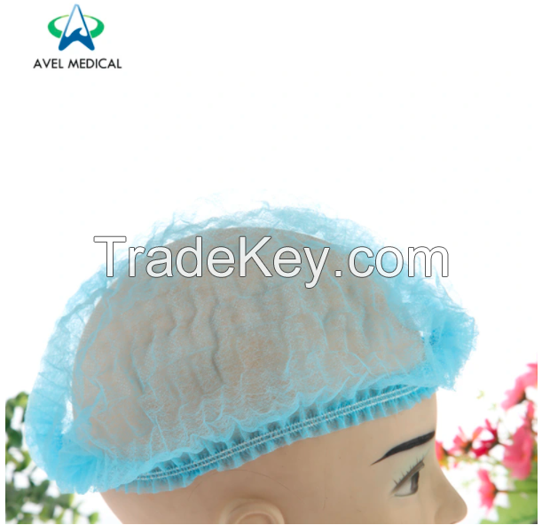 Disposable Non-Woven Cap Work Dustproof Anti-Dandruff Strip Caps