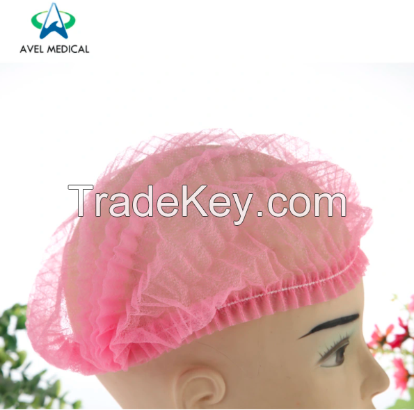 Disposable Non-Woven Cap Work Dustproof Anti-Dandruff Strip Caps