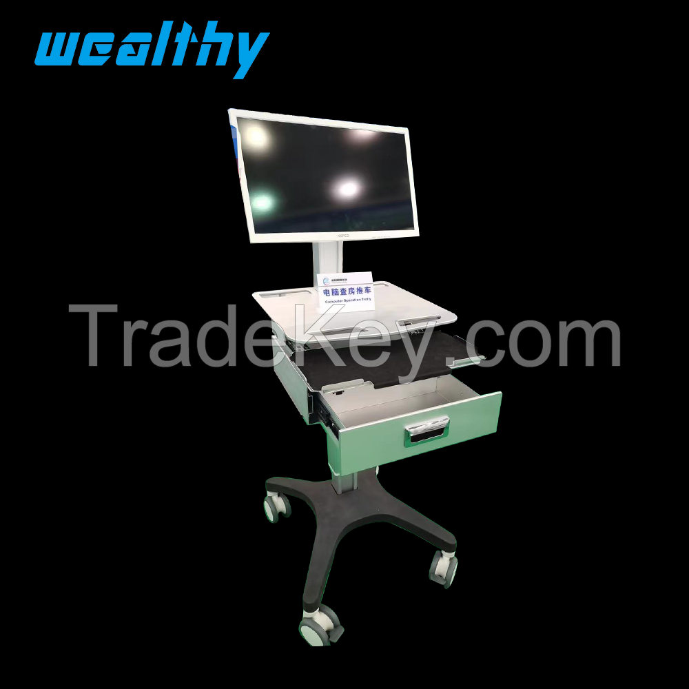 Computer cart-hospital trolly