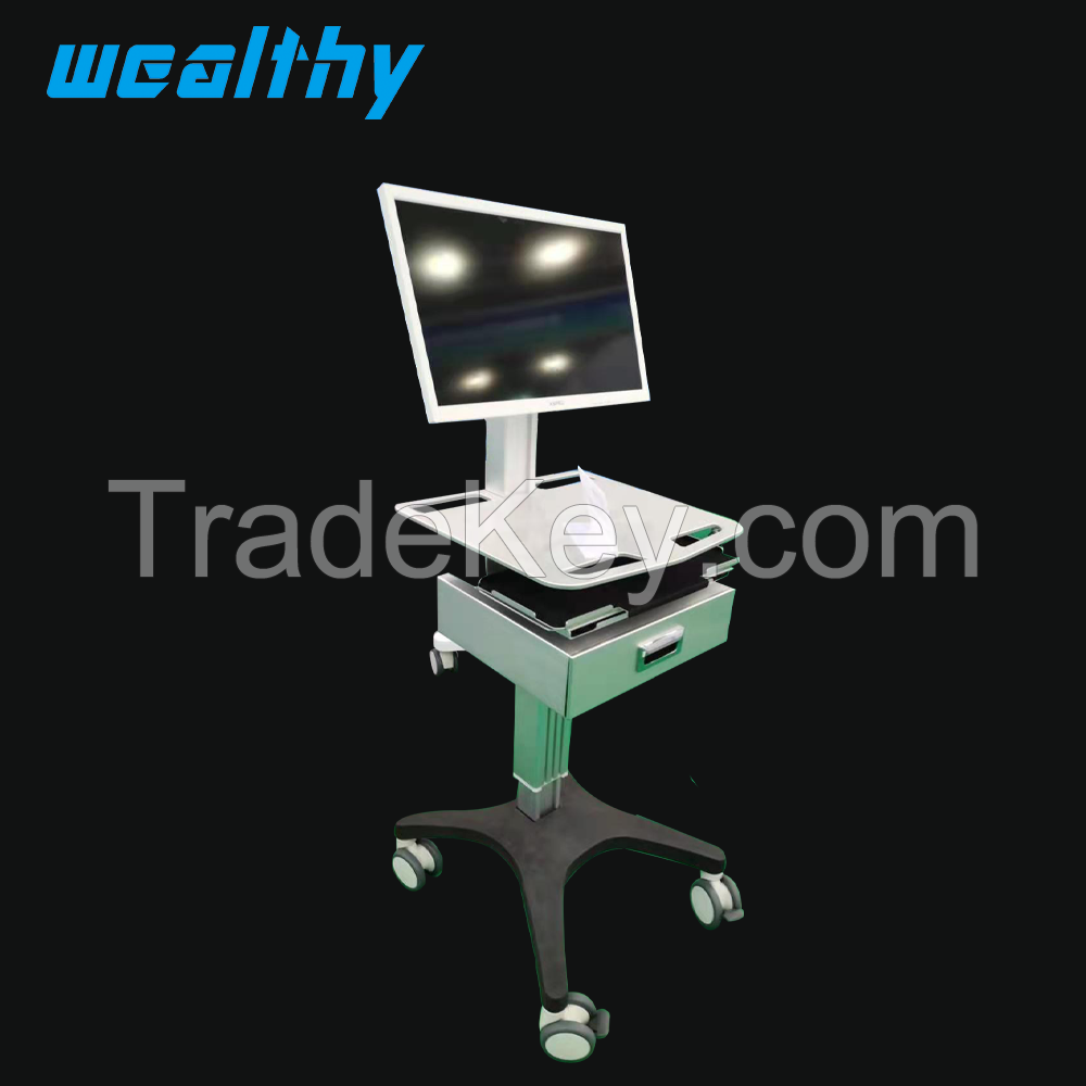 Computer ward cart Computer workstation Computer trolly