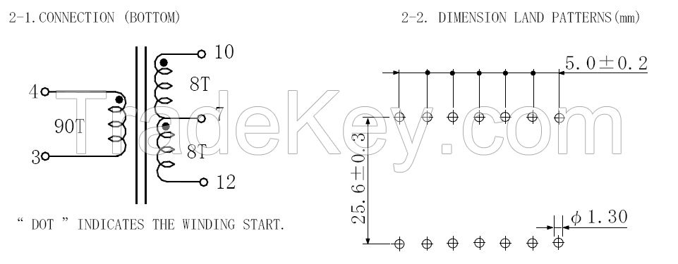 ETD29 Switching Power Supply Transformer (Customized for Spain Customer)