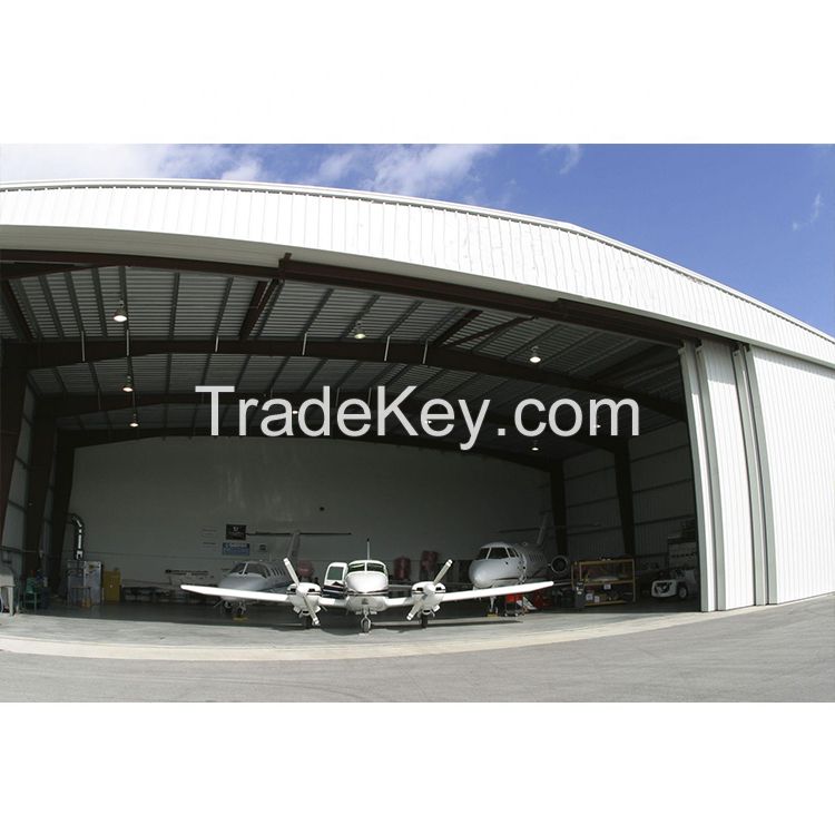 Xuzhou LF prefabricated steel sheds hangar