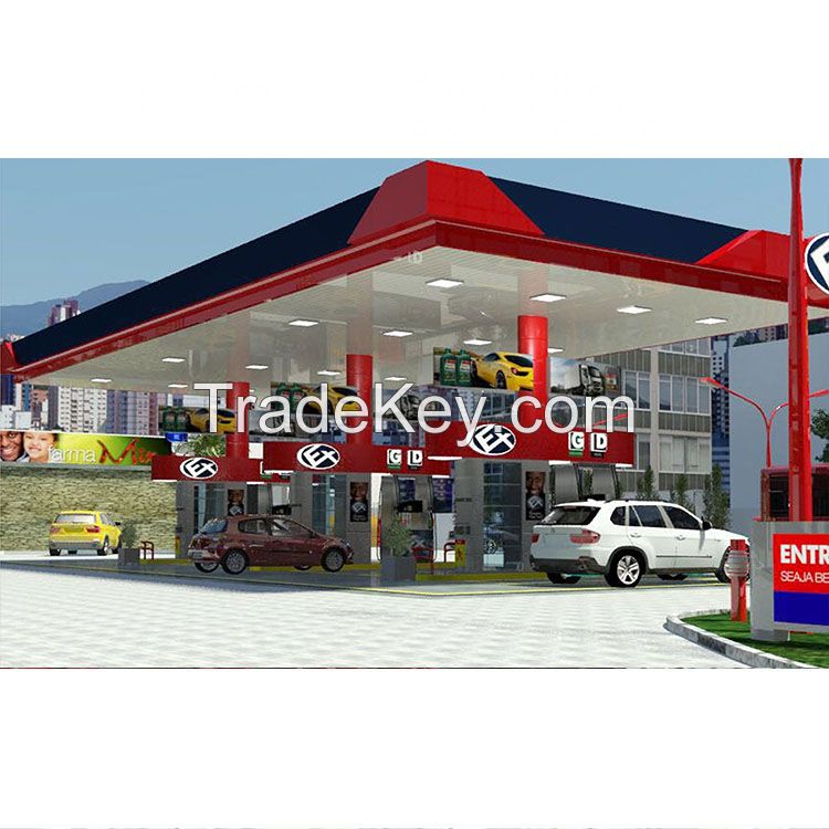 Xuzhou gas station for canopy design