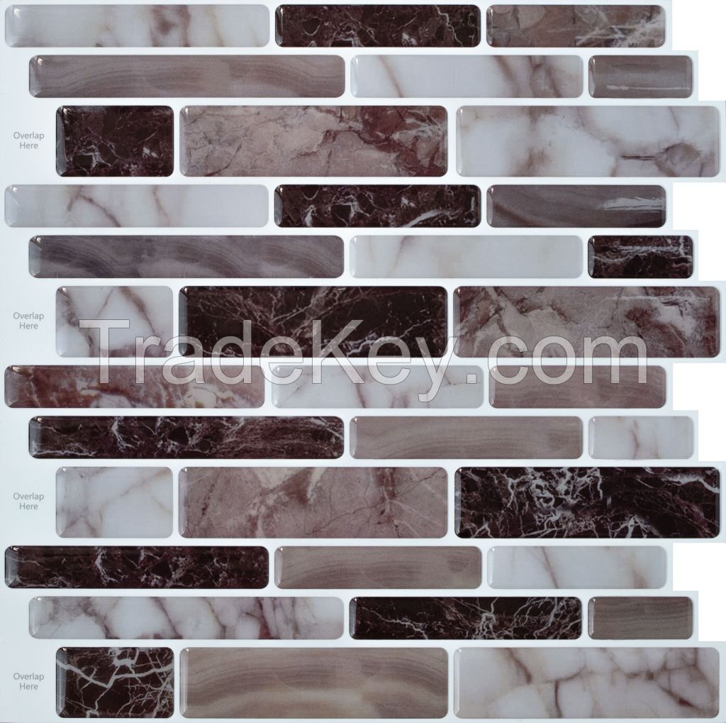 3D DIY self-adhesive wall tiles/Wall paper/Wall sticker 