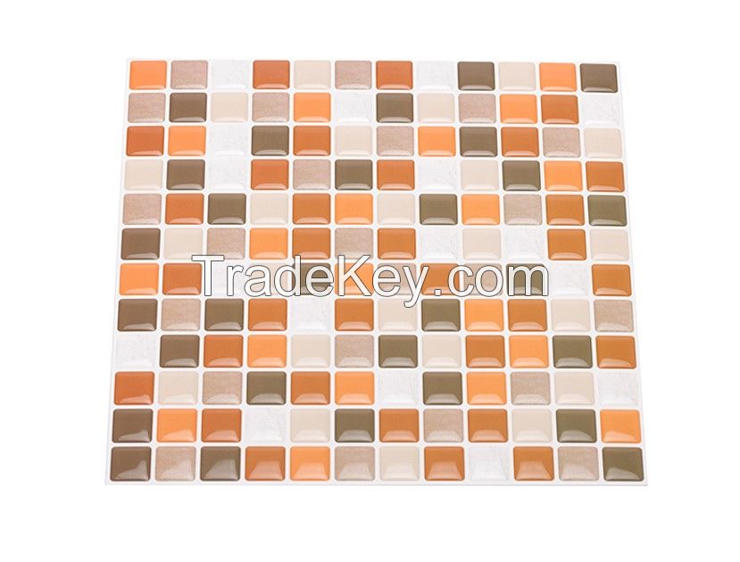 3D DIY peel and stick wall tiles/Wall paper/Wall sticker 