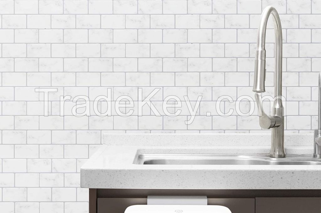 3D DIY peel and stick wall tile/wall paper 