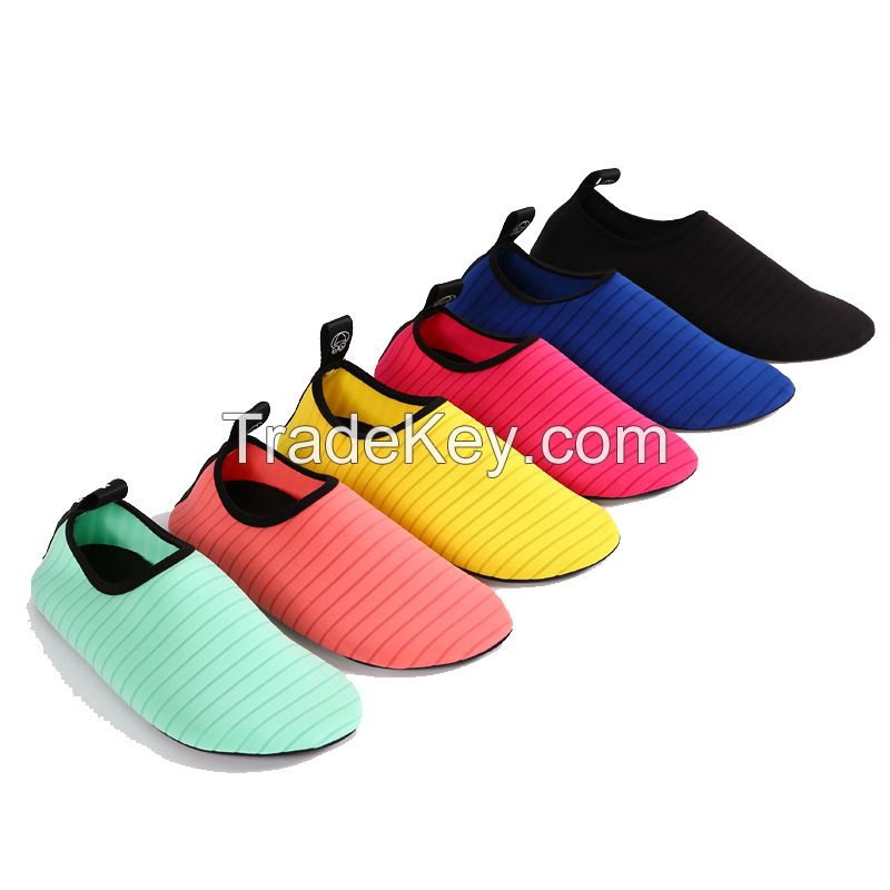 Wholesale Women Men Water Shoes Socks Diving Socks Wetsuit Non-slip water Swim water proof Beach Shoes