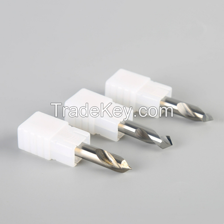 2 Flutes 3 Blades Carbide Chamfer Drill Bits Milling Cutter