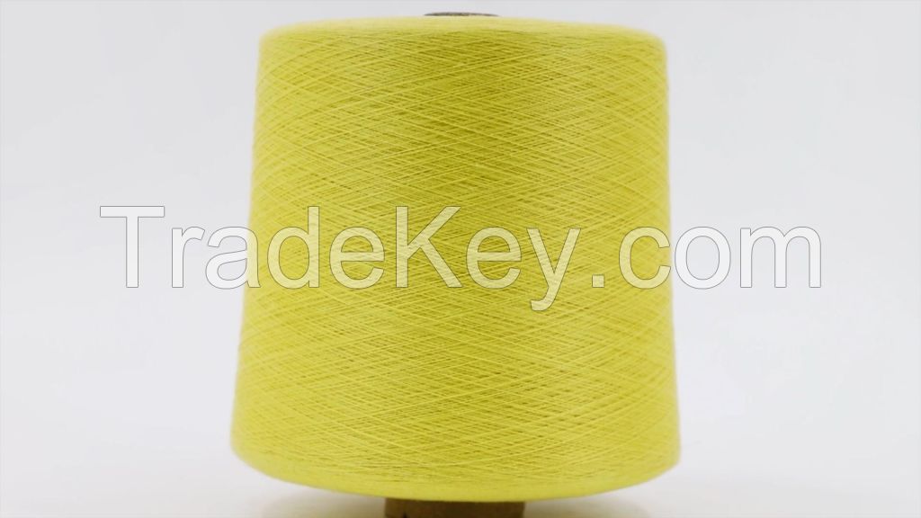 Heat resistant Para Aramid Spun Yarn for fireproof and anti-cutting fabrics