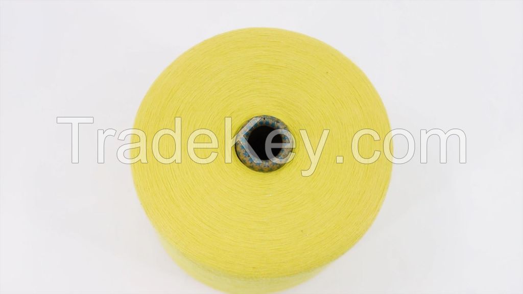 Heat resistant Para Aramid Spun Yarn for fireproof and anti-cutting fabrics