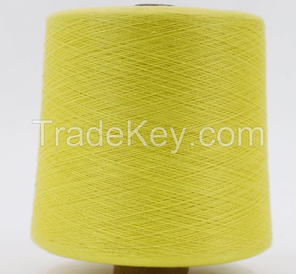 Heat resistant Para Aramid Spun Yarn for fireproof and anti-cutting fabrics