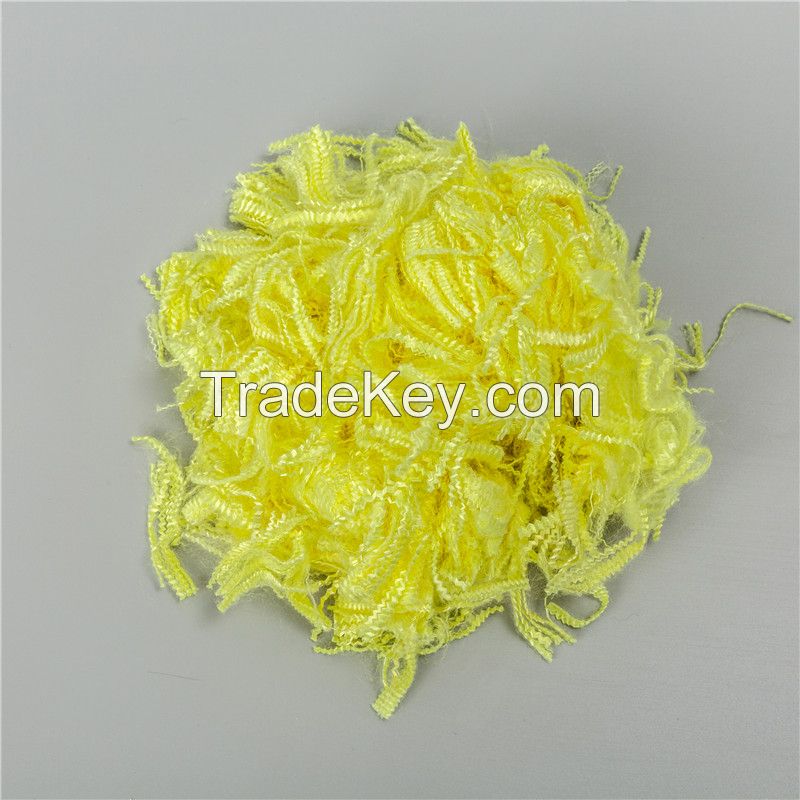 Wholesales 18$ flame retardant para aramid staple fibers for spun yarn and non-woven fabrics