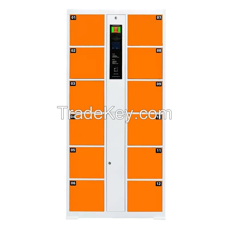 Outdoor parcel delivery locker intelligent controller smart locker for courier and receiver