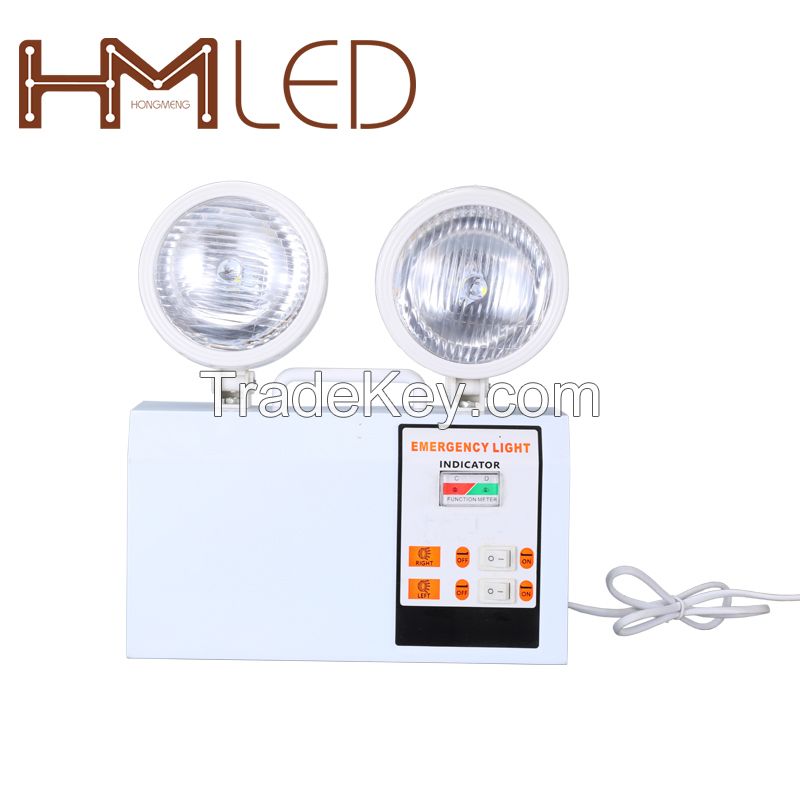 LED Emergency dual lamp rechargeable twin spot emergency light