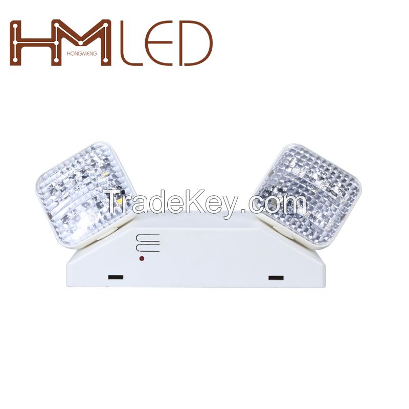 LED Emergency dual lamp rechargeable twin spot emergency light