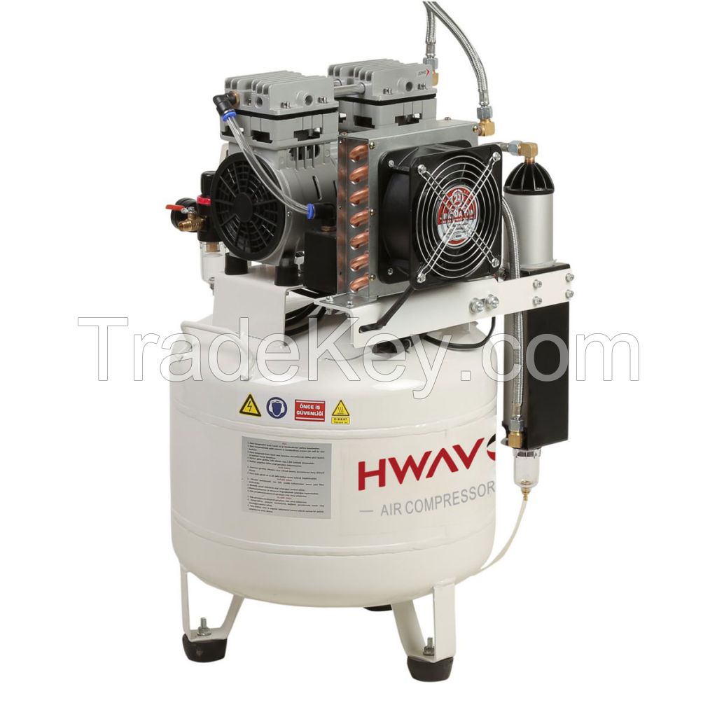 Dental  Oill free Sient  Air Compressor