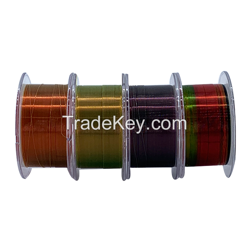 Wholesale 100M Nylon Monofilament Line Colorful Spot Fishing Line of All Size and Color