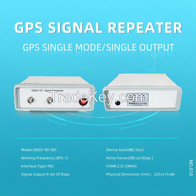 Signal repeater GNSS-101-001, GPS single mode/single output