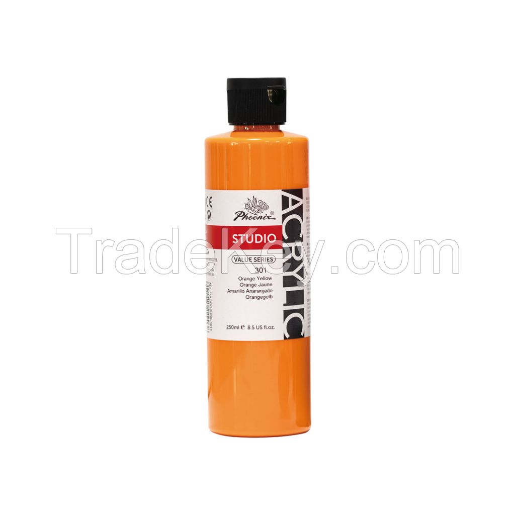 Phoenix Acrylic Paints 75/100/200/250/500 ml Plastic Tubes Studio Series 