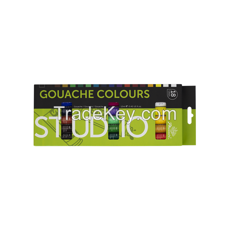 Gouache Paints 10*22ml in 36 colors art sets Wholesale with AP EN71 CE certification