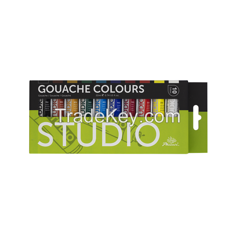 Gouache Paints 18*12ml in 36 colors art sets Wholesale with AP EN71 CE certification