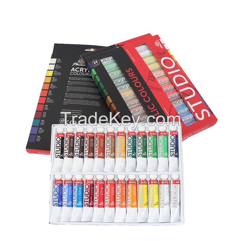 Acrylic Paints Studio Series For Canvas Sets 6/10/12/18/24 colors