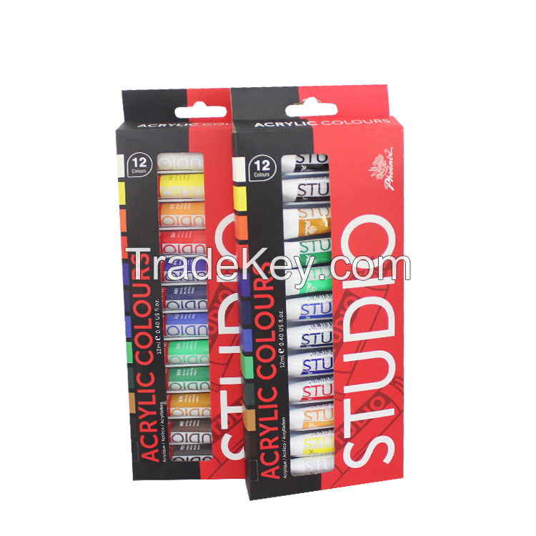 Acrylic Paints Studio Series For Canvas Sets 6/10/12/18/24 colors