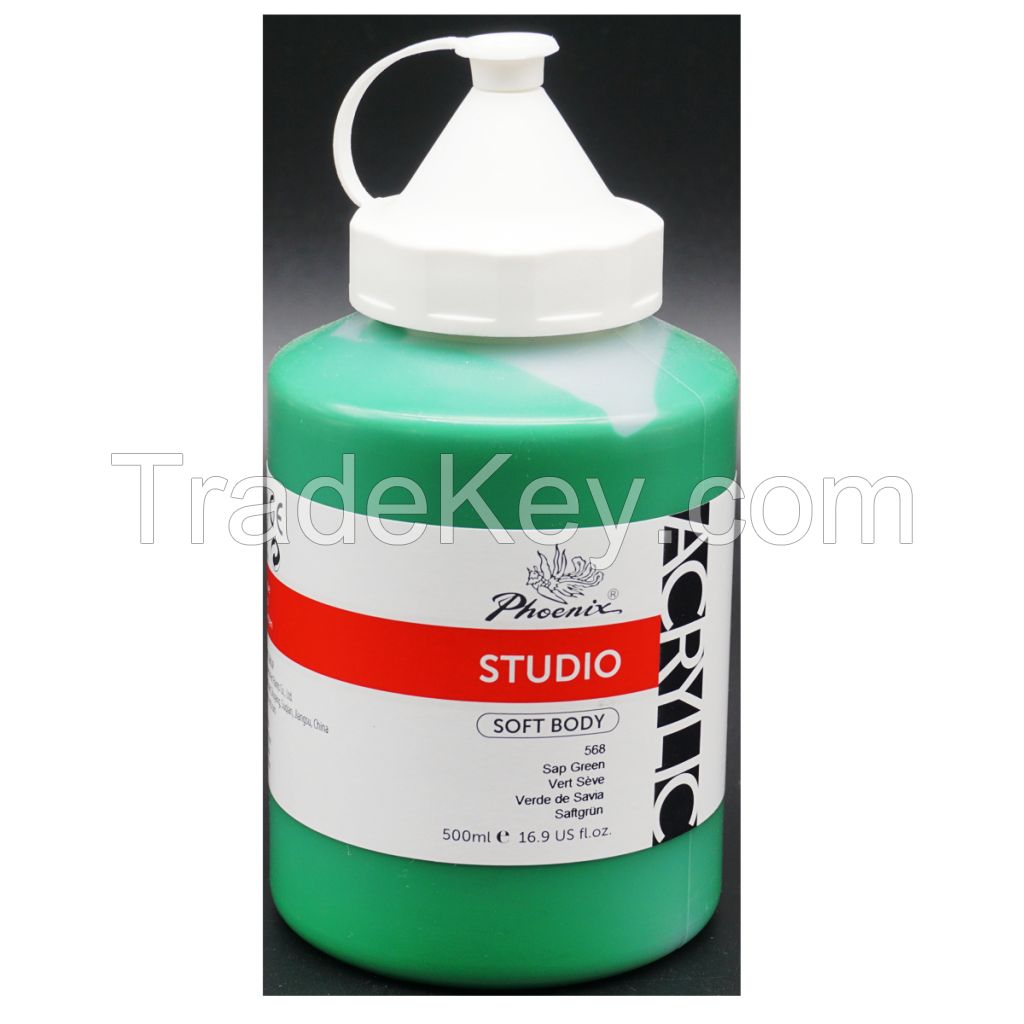 wholesale bulk acrylic paint for canvas painting 500ml 60 color acrylic paint set acrylic paints