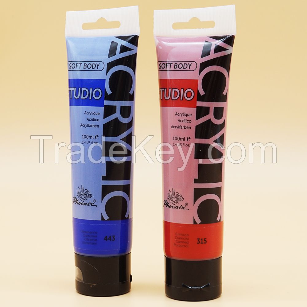 Acrilico Wholesale Stationery Acrylic Color Face Paint Art Set Actylic Paint Color Paint Acrylic Product Acrylic Color with CE