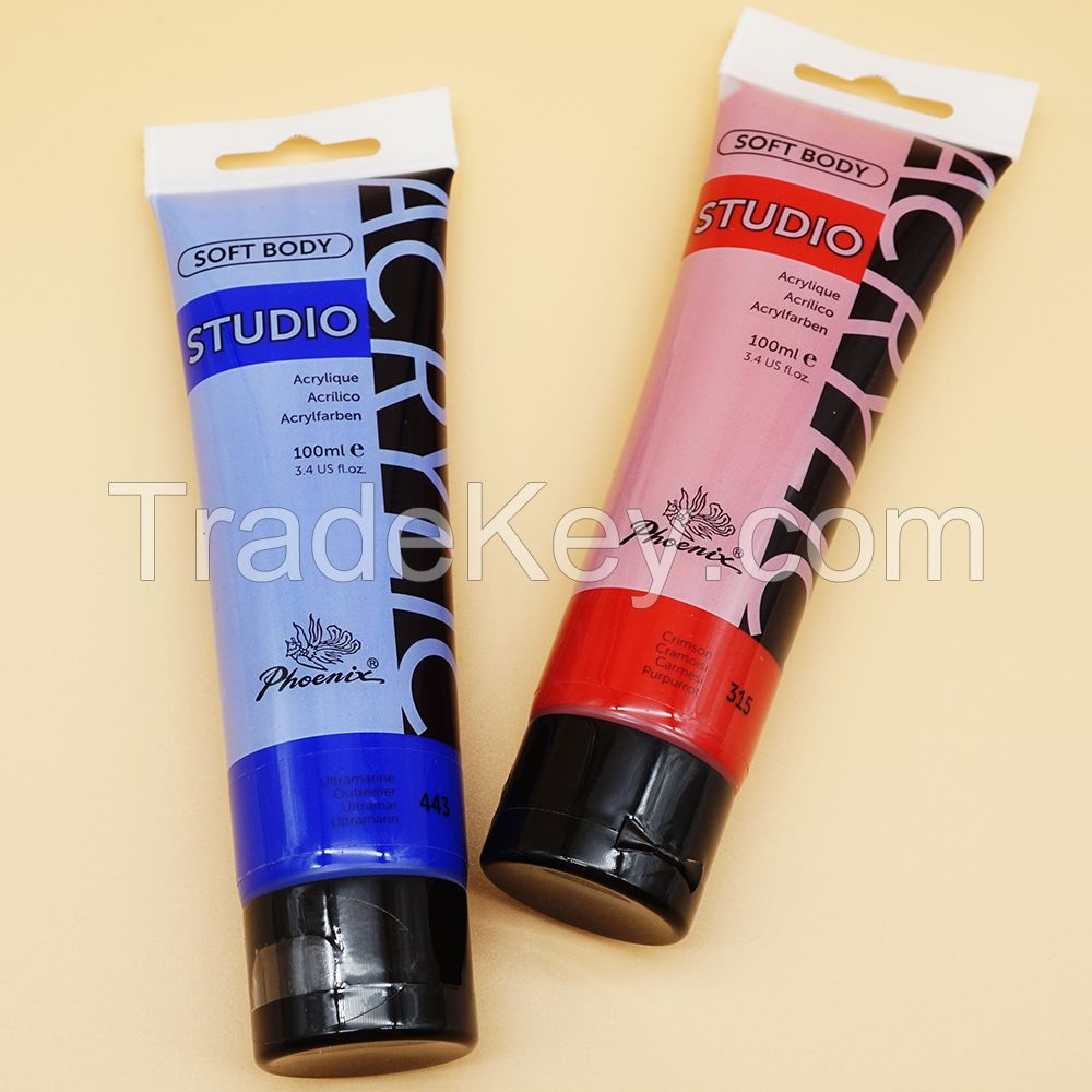 Acrilico Wholesale Stationery Acrylic Color Face Paint Art Set Actylic Paint Color Paint Acrylic Product Acrylic Color with CE