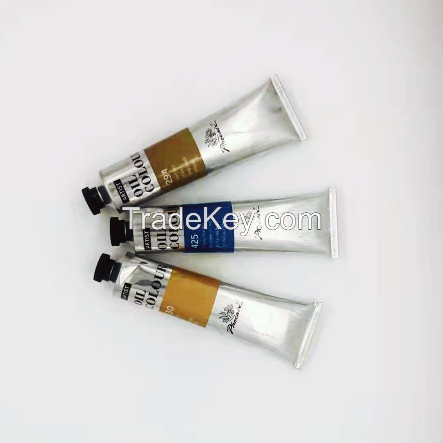 Wholesale 120ml Fine Oil Color Artist Level for Artist Students kids education certified by CE AP ISO for Canvas paints drawing pigments