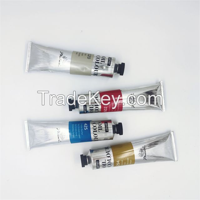 Beginner 120ml Fine Oil Color Artist Level for Artist Students kids education certified by CE AP ISO for Canvas paints drawing pigments