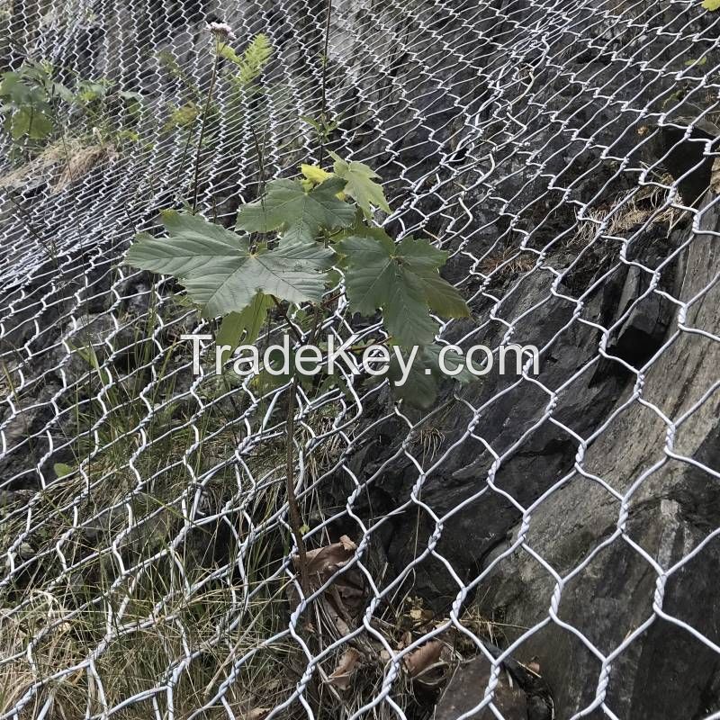 Stone Cage Net Wire Mesh Galvanized Gabion China Hexagonal Wire Mesh