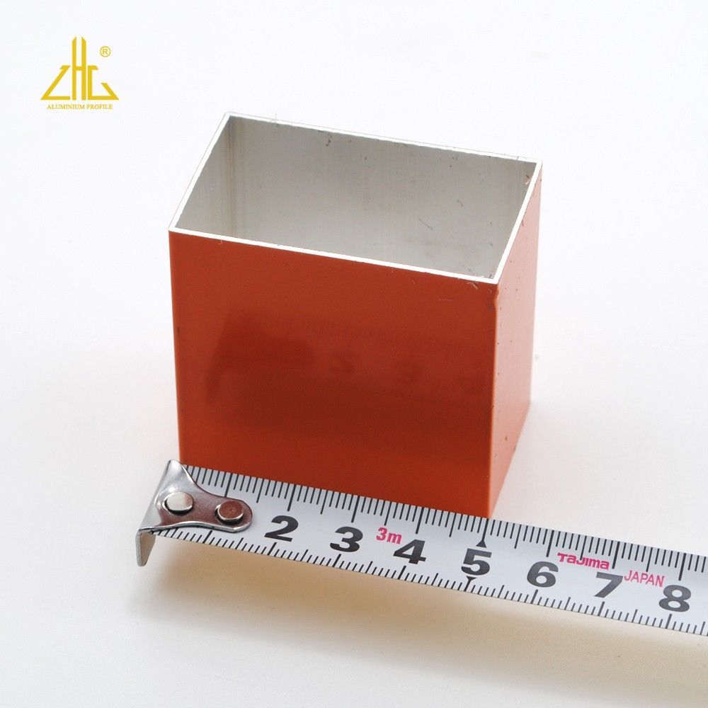 Aluminum Tube Square Anodized 50*50 in Stock  Rectangle Aluminum Tubing